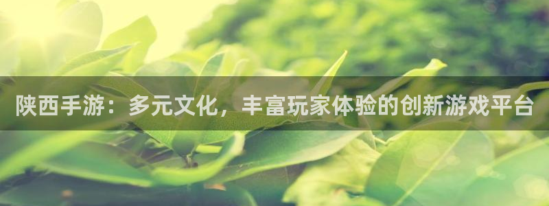 恩佐娱乐平台正规吗知乎：陕西手游：多元文化，丰富玩家体验的创