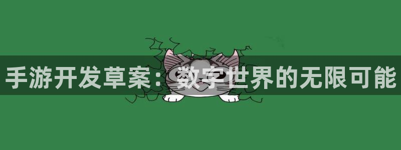 恩佐娱乐手机版最新功能介绍视频：手游开发草案：数字世界的无限