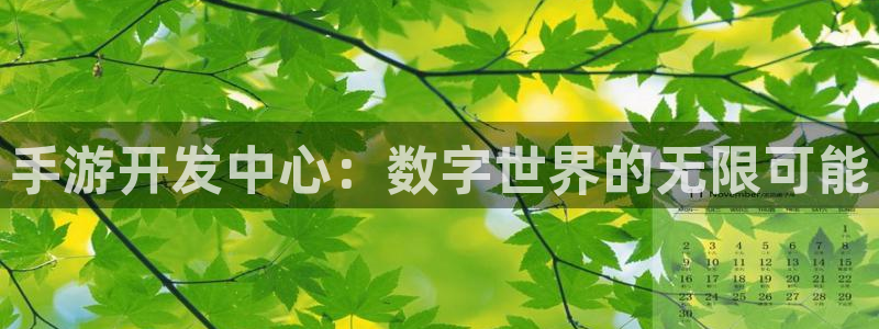 恩佐娱乐平台正规吗知乎：手游开发中心：数字世界的无限可能